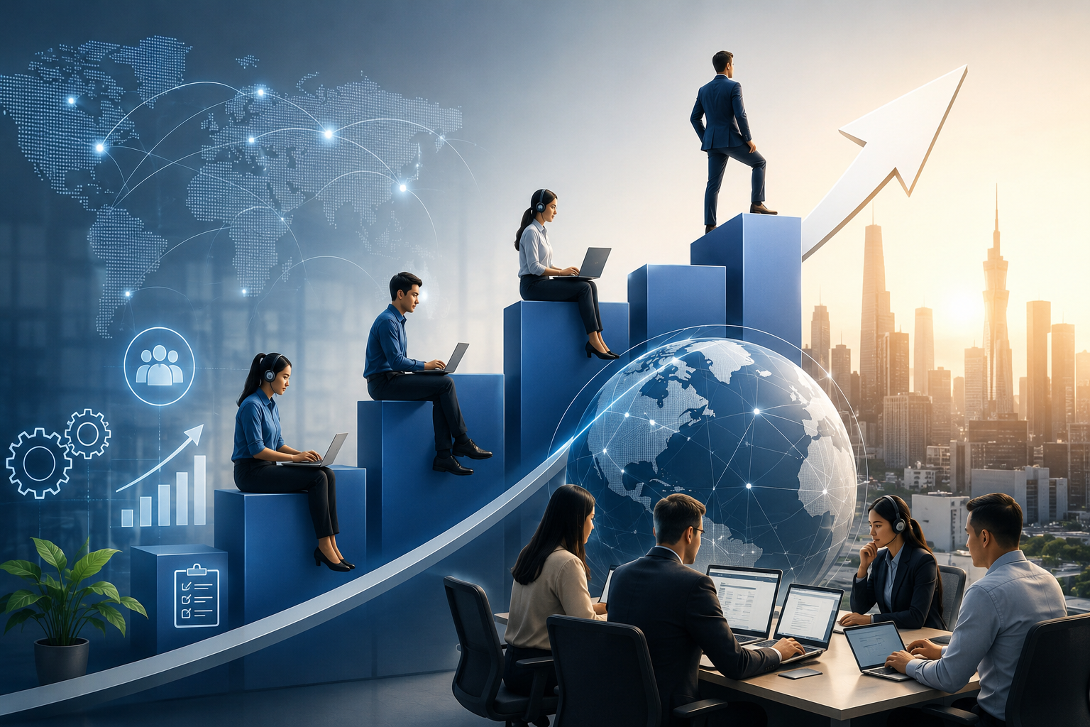 How Business Process Outsourcing Providers Help Businesses Scale Faster
